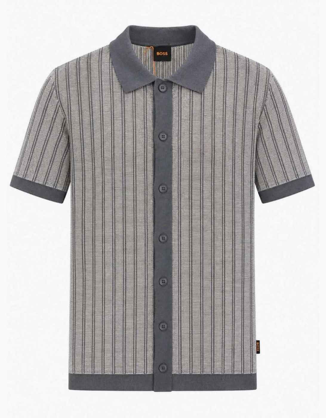 Hugo Boss Men's Navy Kodd Knitted Polo Shirt
