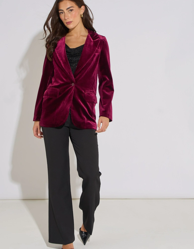 Mulberry Velour Jacket