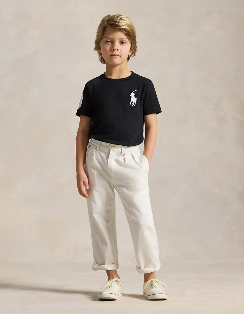 Ralph Lauren Boys Logo T-Shirt in Black