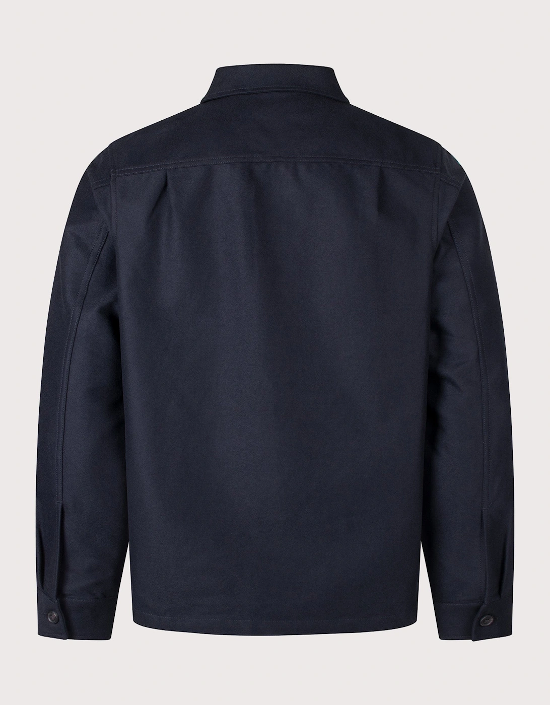 Regular Fit Brushed Twill Overshirt