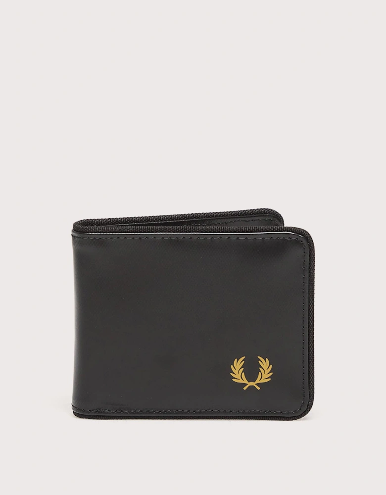 Tonal Coated Polyester Billfold Wallet