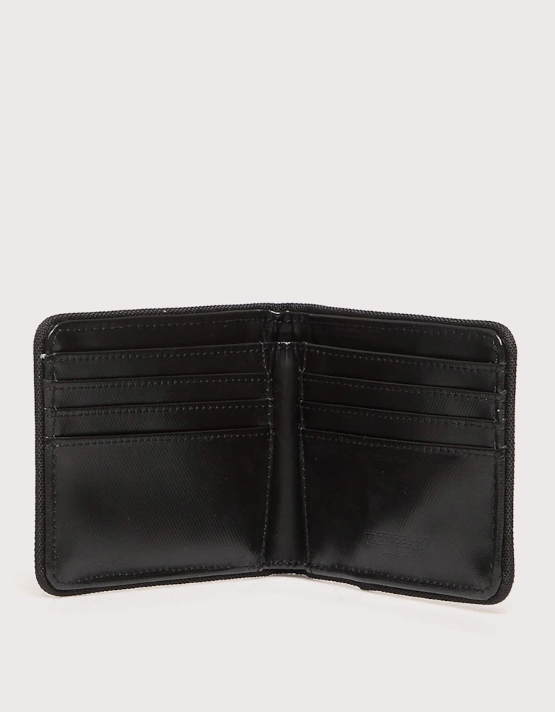 Tonal Coated Polyester Billfold Wallet