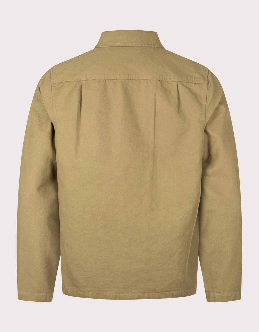 Regular Fit Canvas Overshirt