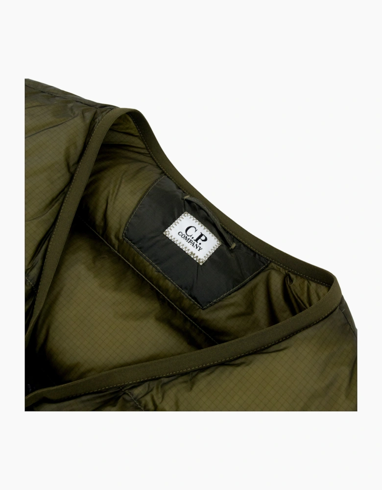 CP Company DD Shell Down Lens Vest BUTTERNUT 653