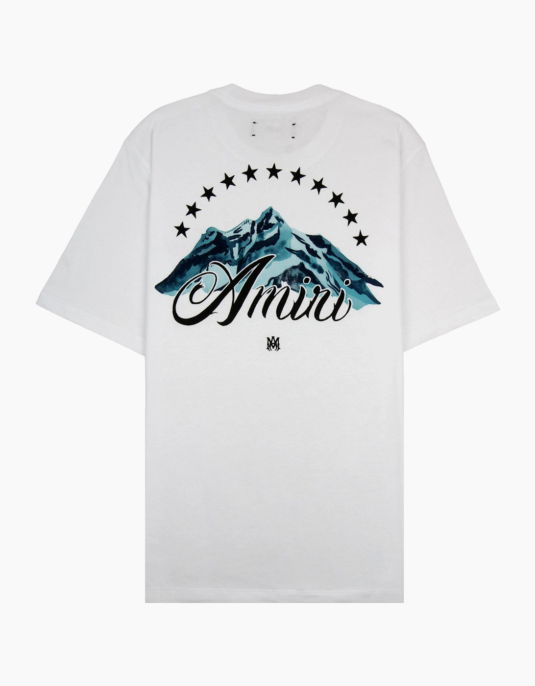 Amiri Mountain Short Sleeve T-Shirt White 100
