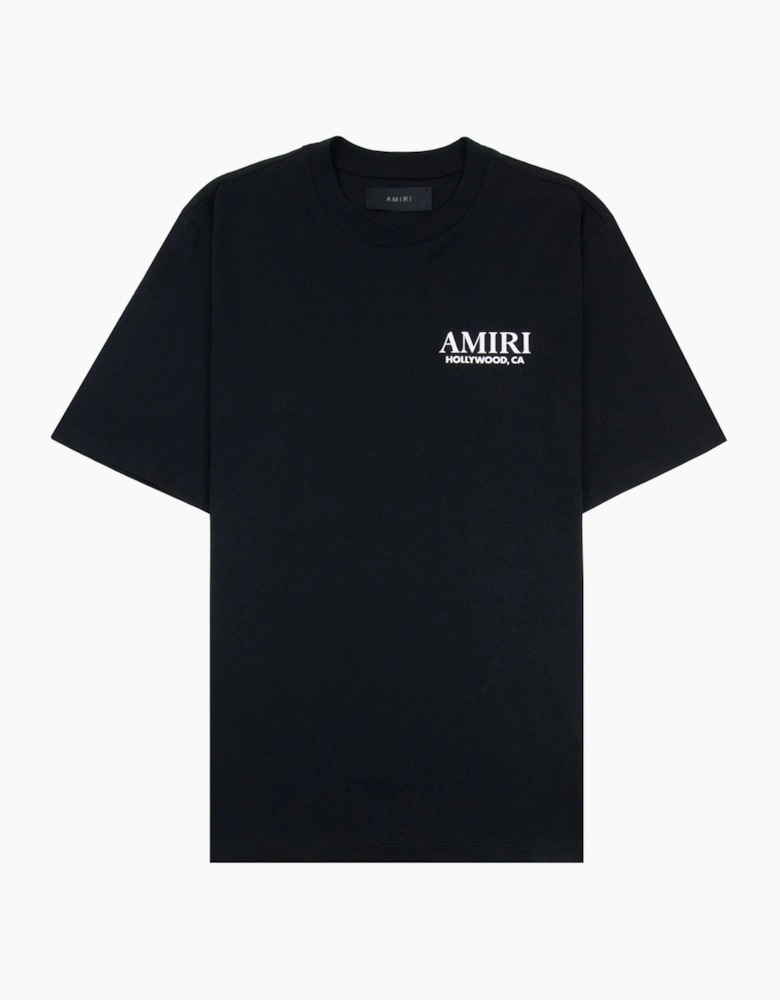Amiri Bones Stacked T-Shirt Black 001