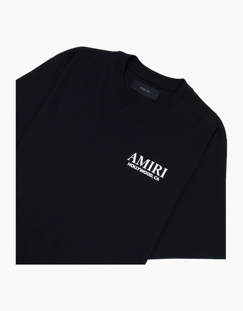 Amiri Bones Stacked T-Shirt Black 001