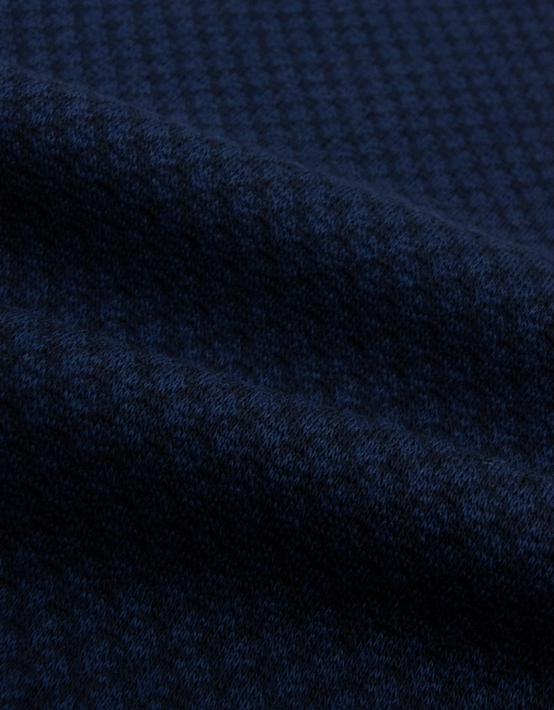 Hugo Boss H-Peduzzi Long Sleeve Zip Polo Navy 404