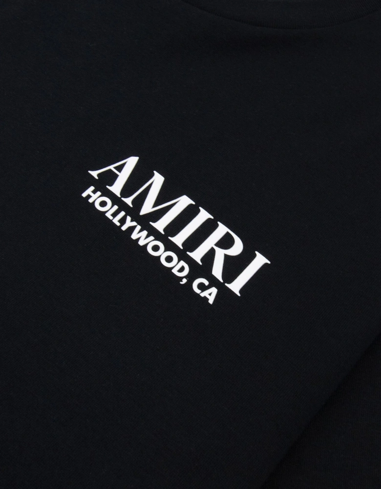 Amiri Bones Stacked T-Shirt Black 001