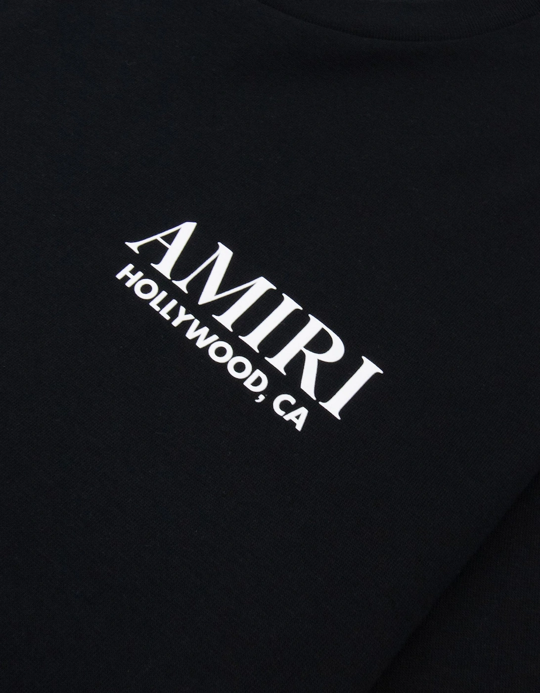 Amiri Bones Stacked T-Shirt Black 001