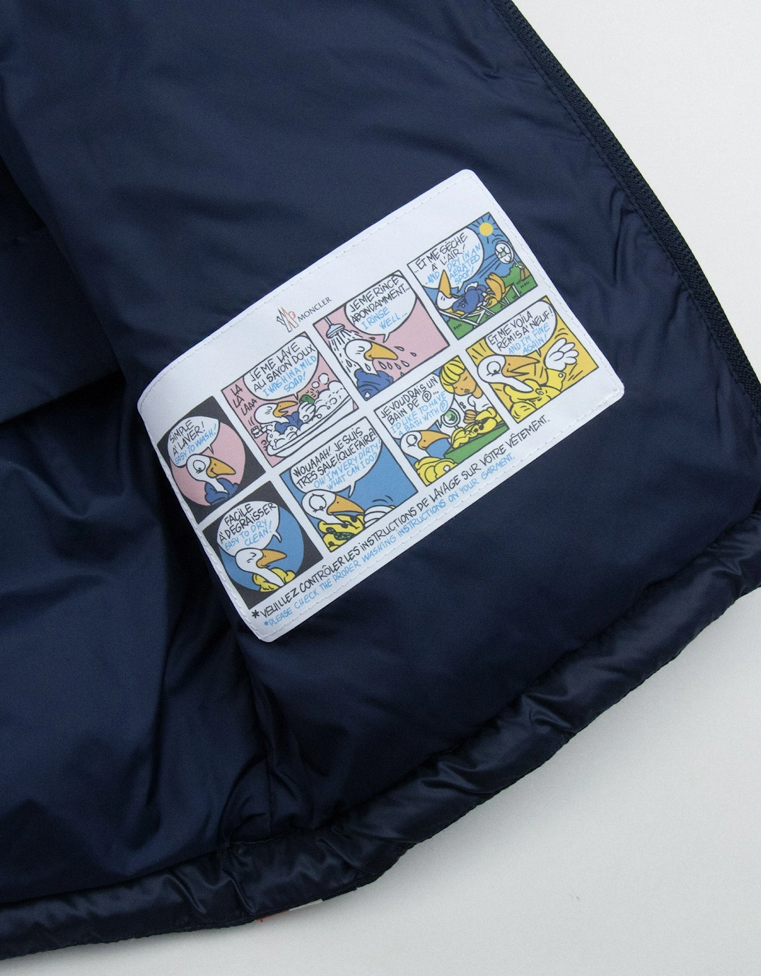 Moncler Junior New Gastonet Giubbot Down Jacket NAVY 778