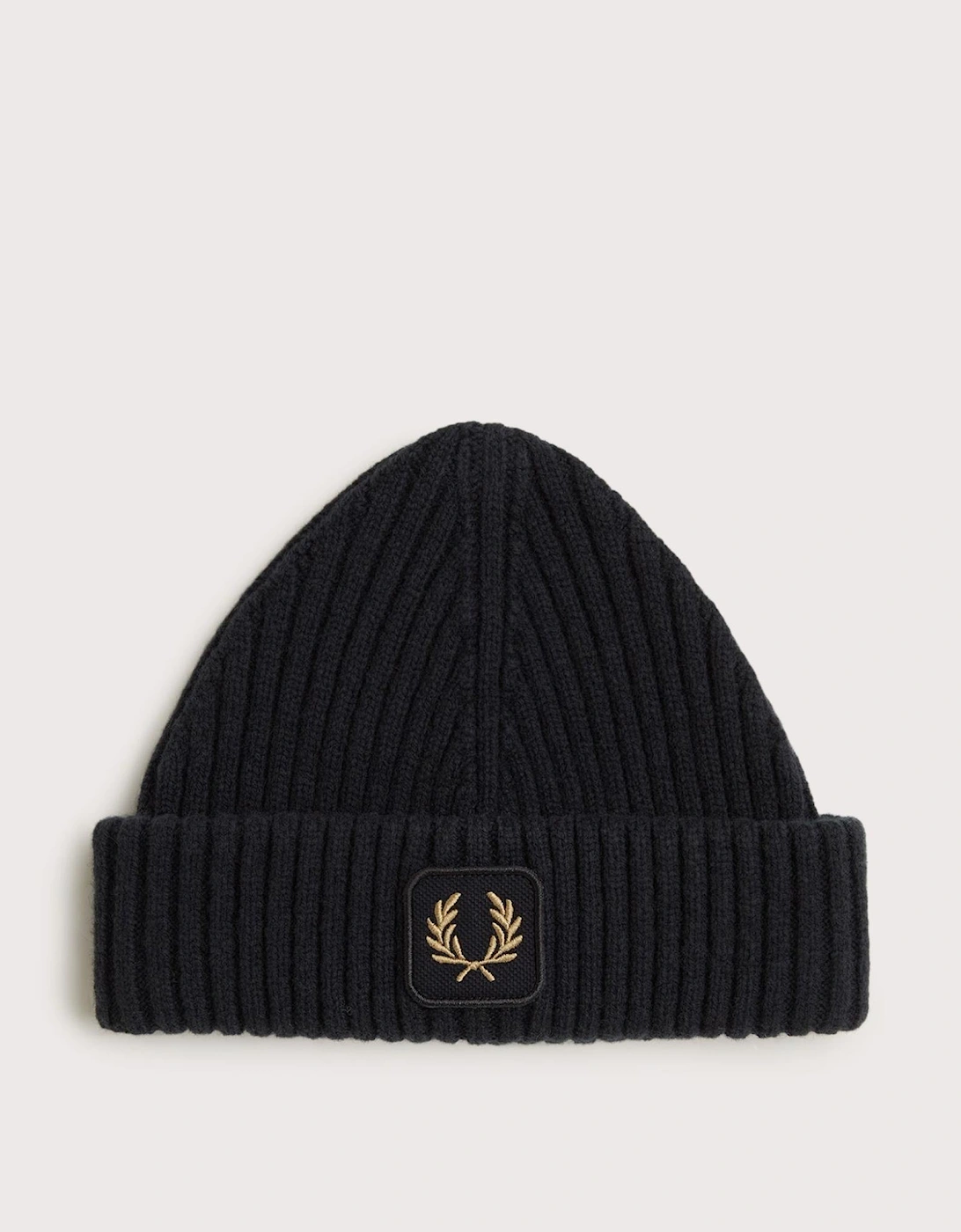 Ribbed Wool Beanie