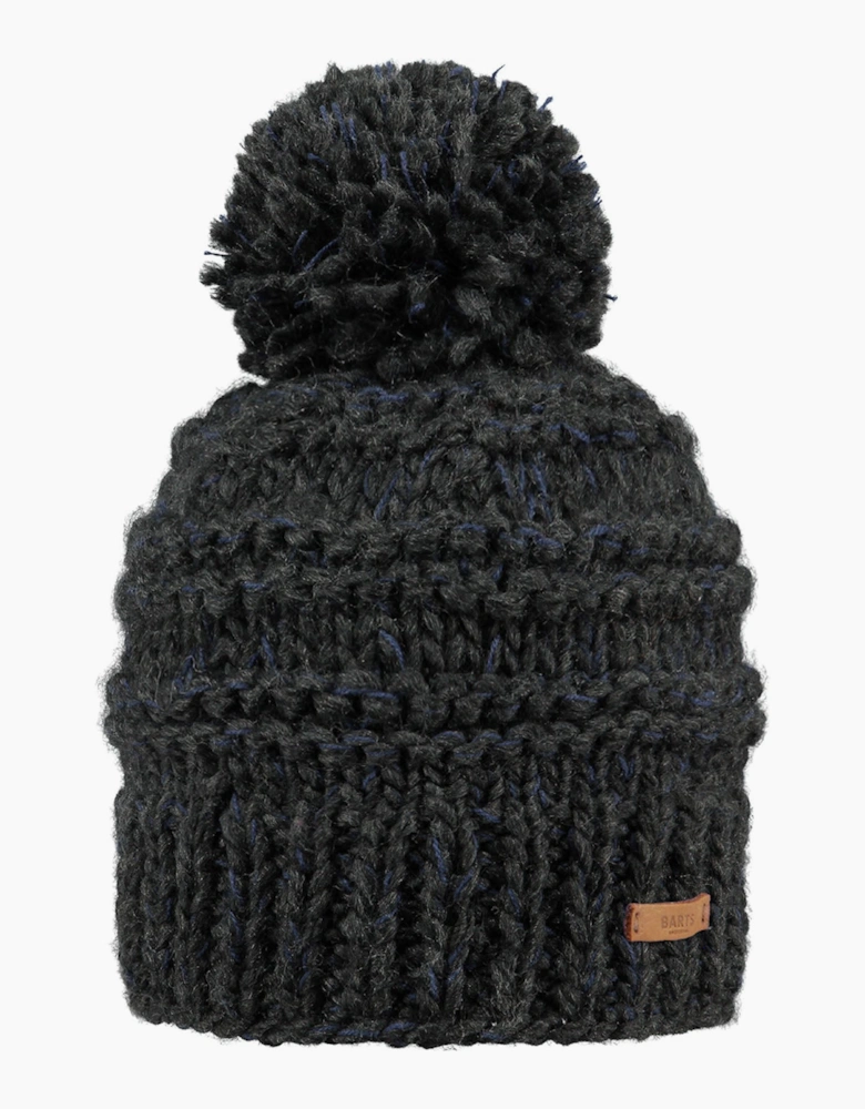 Barts Womens Jasmin Classic Hand Knit Knitted Bobble Hat