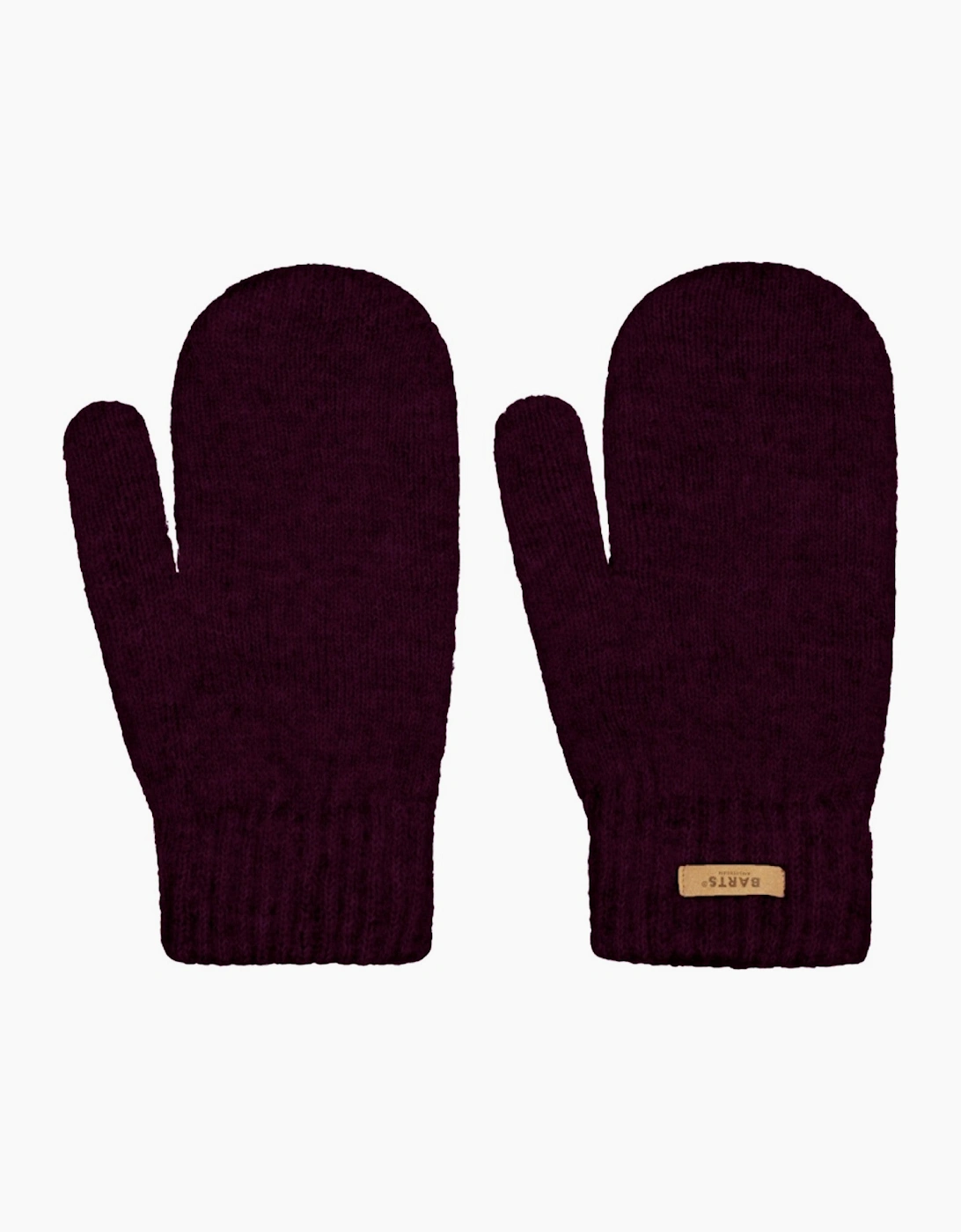 Barts Womens Witzia Comfy Knitted Fleece Lines Mittens