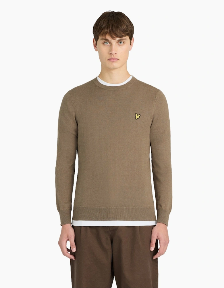 Lyle & Scott Mens Big & Tall Merino Crew Neck Knitwear Jumper