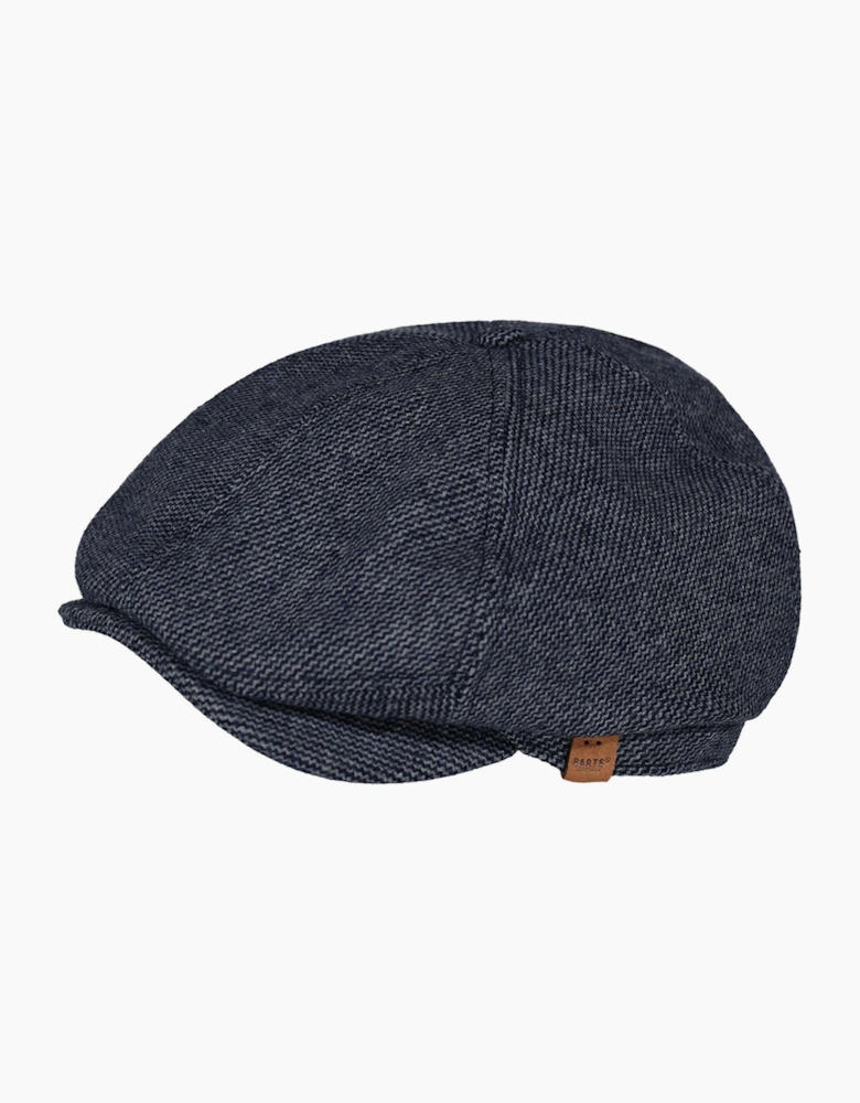 Barts Mens Jamaica Adjustable Warm Wool Flat Cap