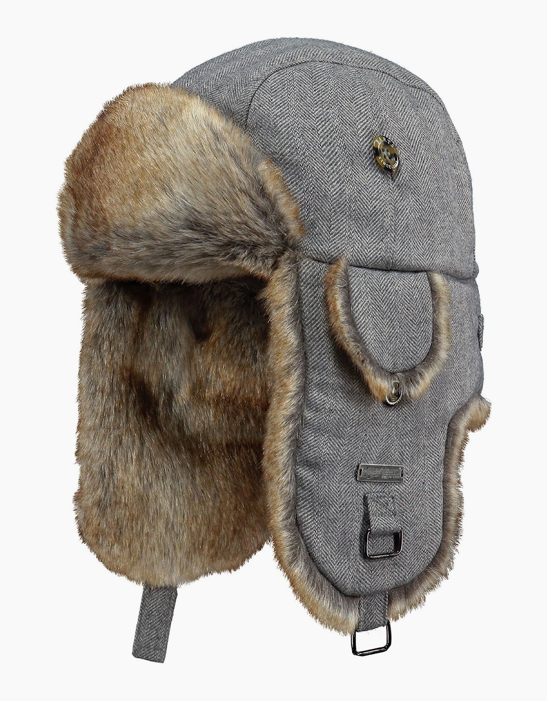 Barts Womens Kamikaze Faux Fur Lined Strap Hat