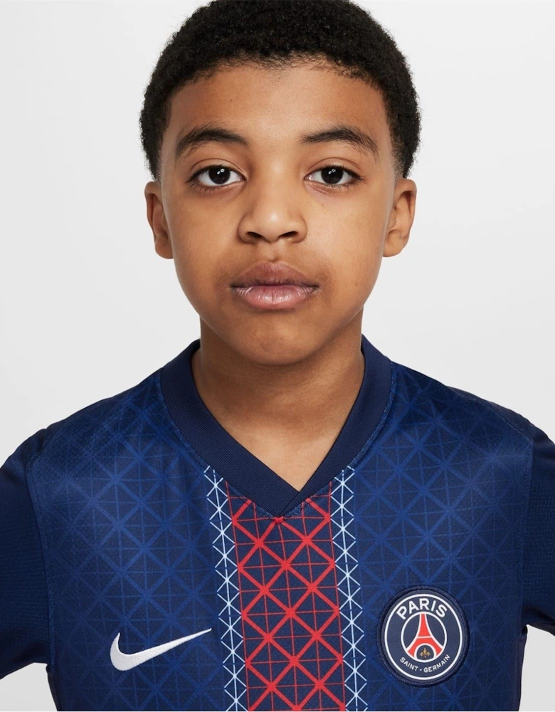Psg Home Shirt 2025 2026 Juniors
