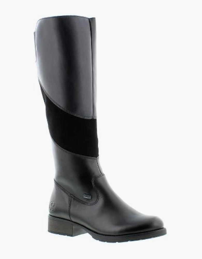 Rieker Ladies Boots Z9566-00 in Black