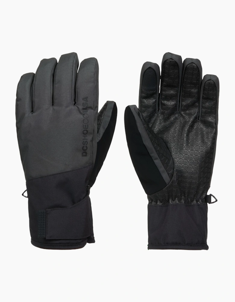 DC Shoes Mens Franchise 10K Technical Snow Gloves