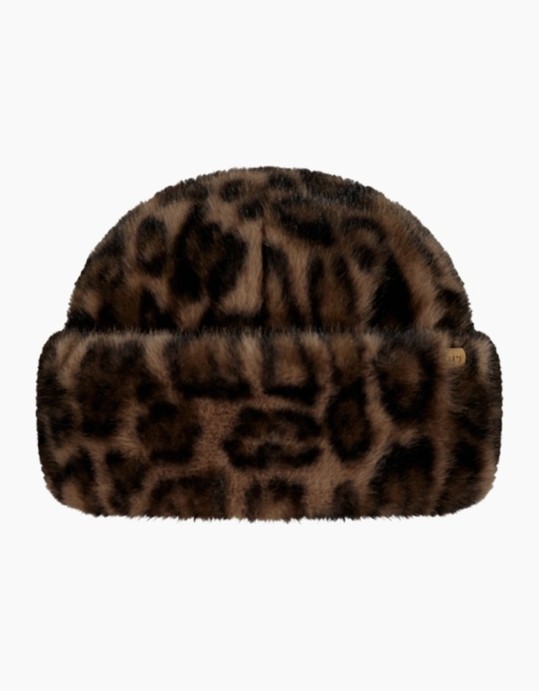 Barts Womens Cherrybush Faux Fur Cuffed Beanie Hat