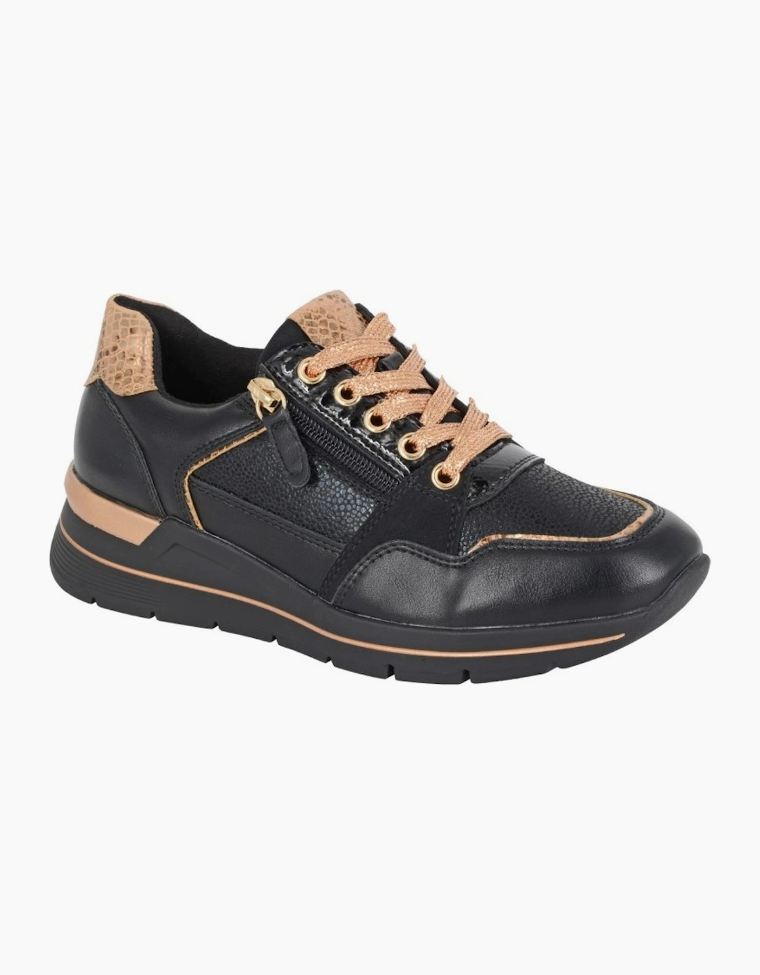 Cipriata Womens Clelia Zip Trainers