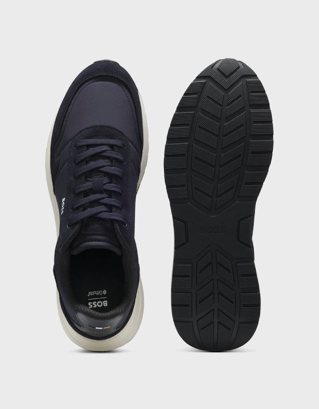 BOSS Black Vinston Runn nysd Trainers 401 Dark Blue