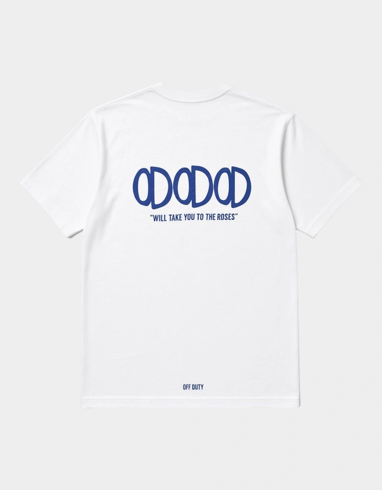 Take You To The Roses Tee White