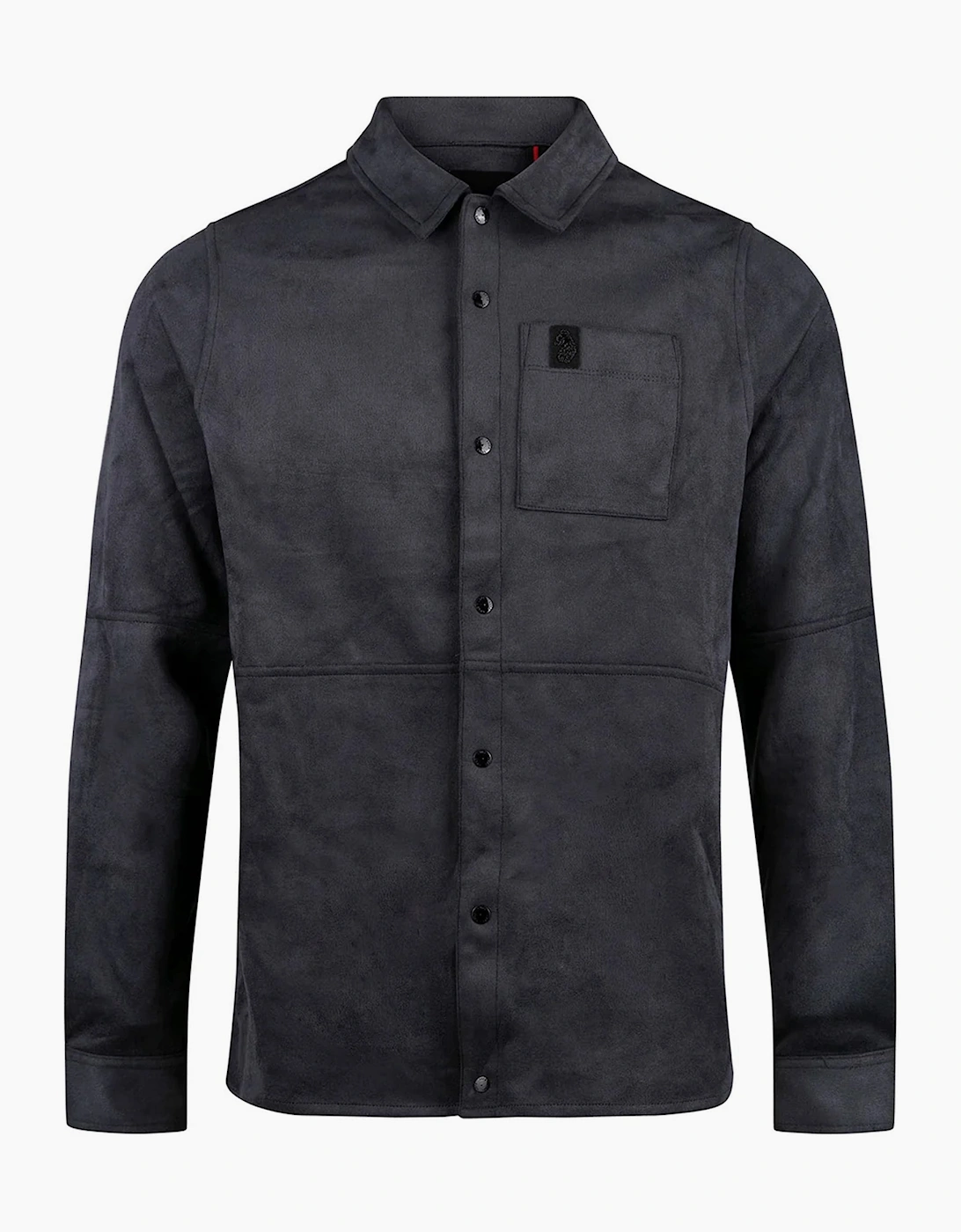 Luke 1977 Mainline Dylan Suede Shirt PORPOISE