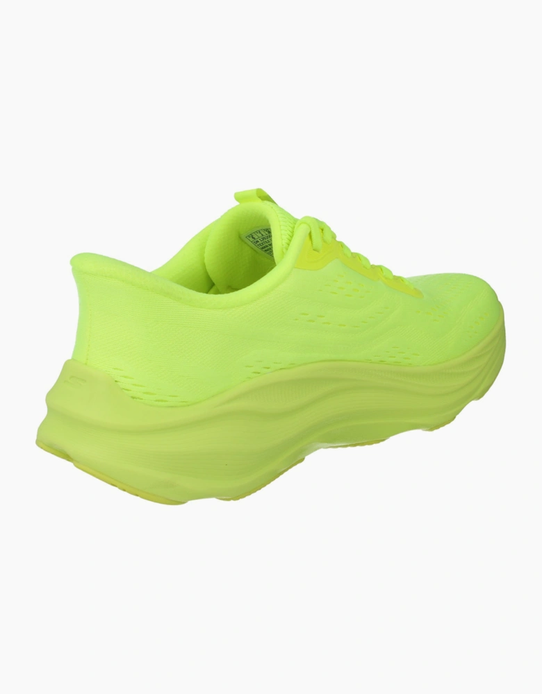 Skechers Max Run Womens Trainers 129200 Shoes  LIME