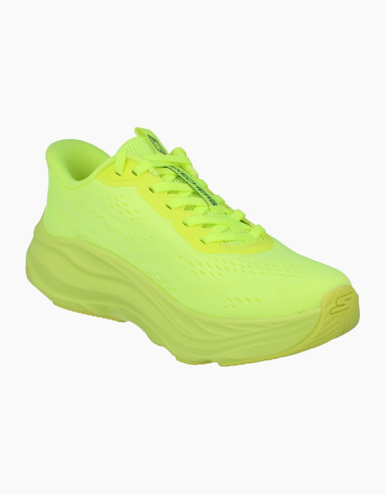 Skechers Max Run Womens Trainers 129200 Shoes  LIME