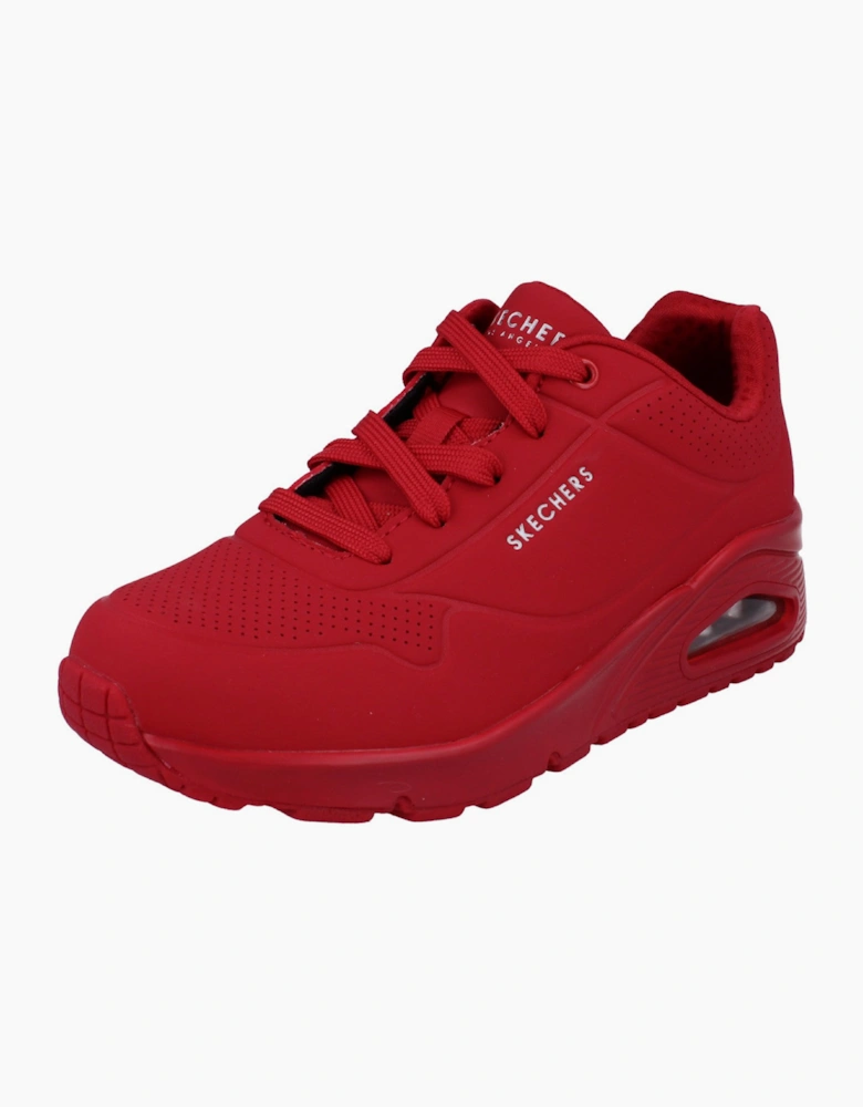 Skechers Uno Stand On Air Womens Trainers 73690 Shoes  RDS
