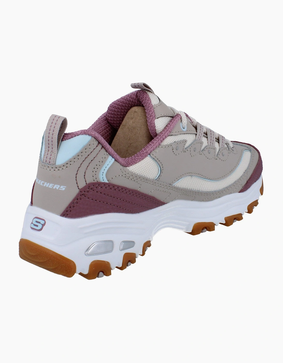 Skechers D'Lites Popular Vote Womens Trainers 150241 Shoes  TPMT