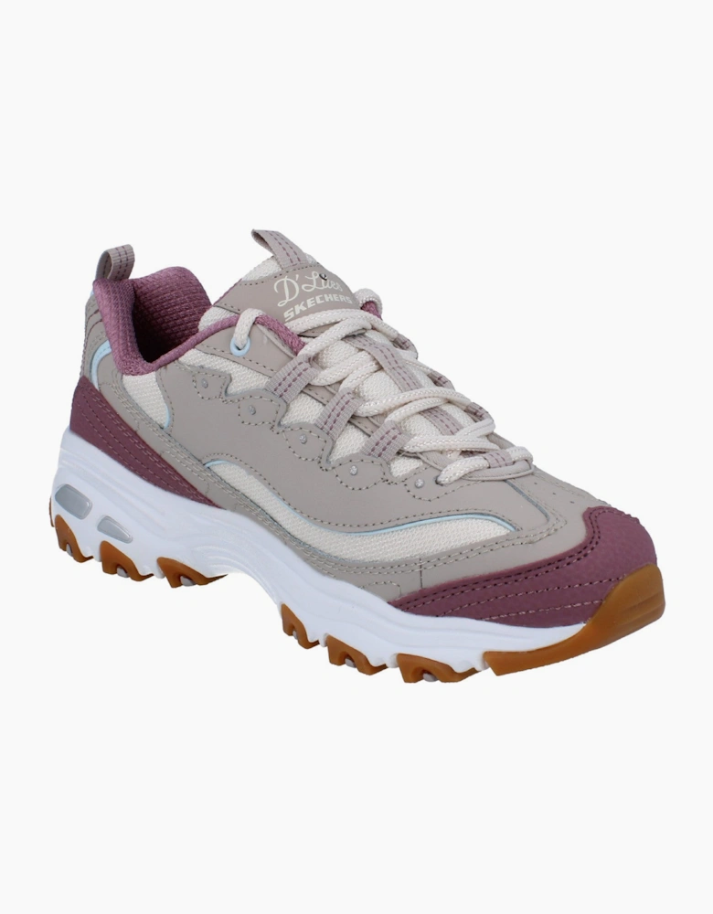 Skechers D'Lites Popular Vote Womens Trainers 150241 Shoes  TPMT