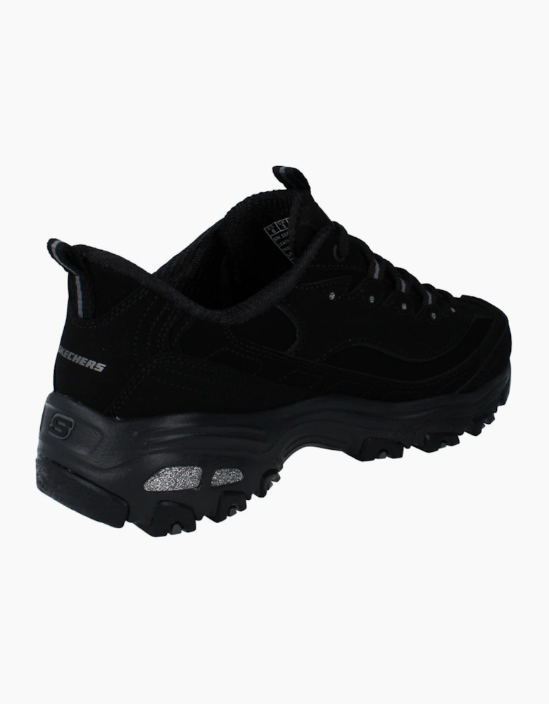Skechers D'Lites Classic Remix Womens Trainers 150543 Shoes  BBK
