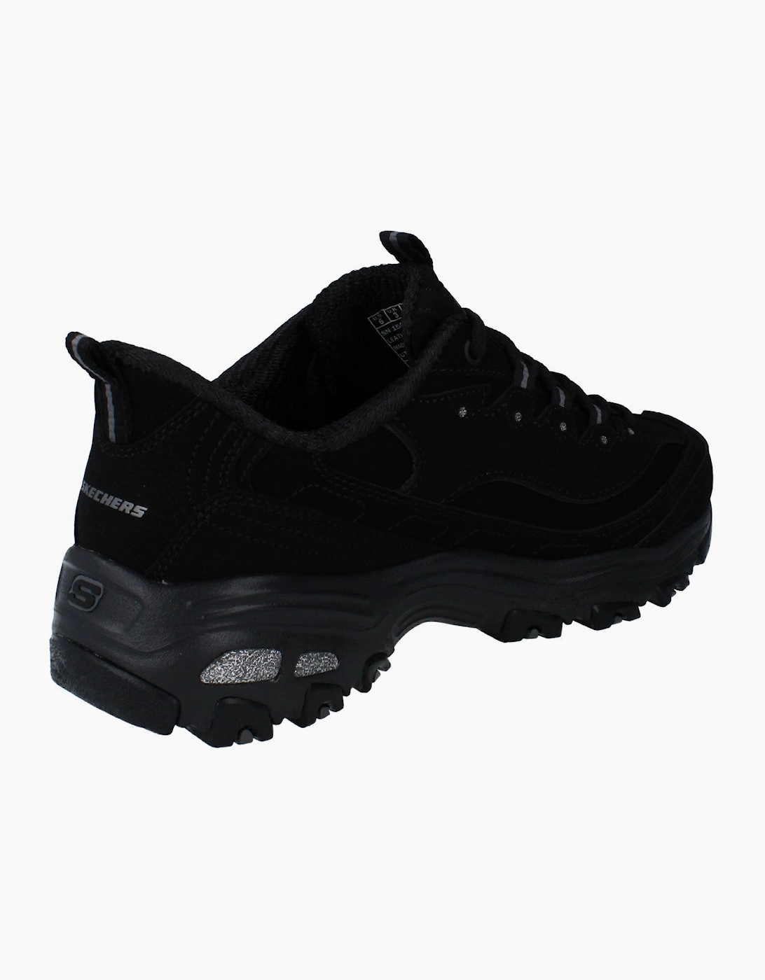 Skechers D'Lites Classic Remix Womens Trainers 150543 Shoes  BBK