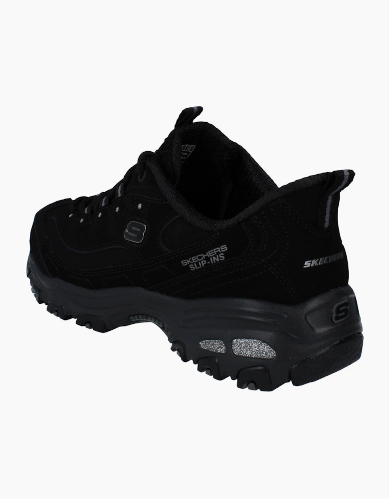 Skechers D'Lites Classic Remix Womens Trainers 150543 Shoes  BBK