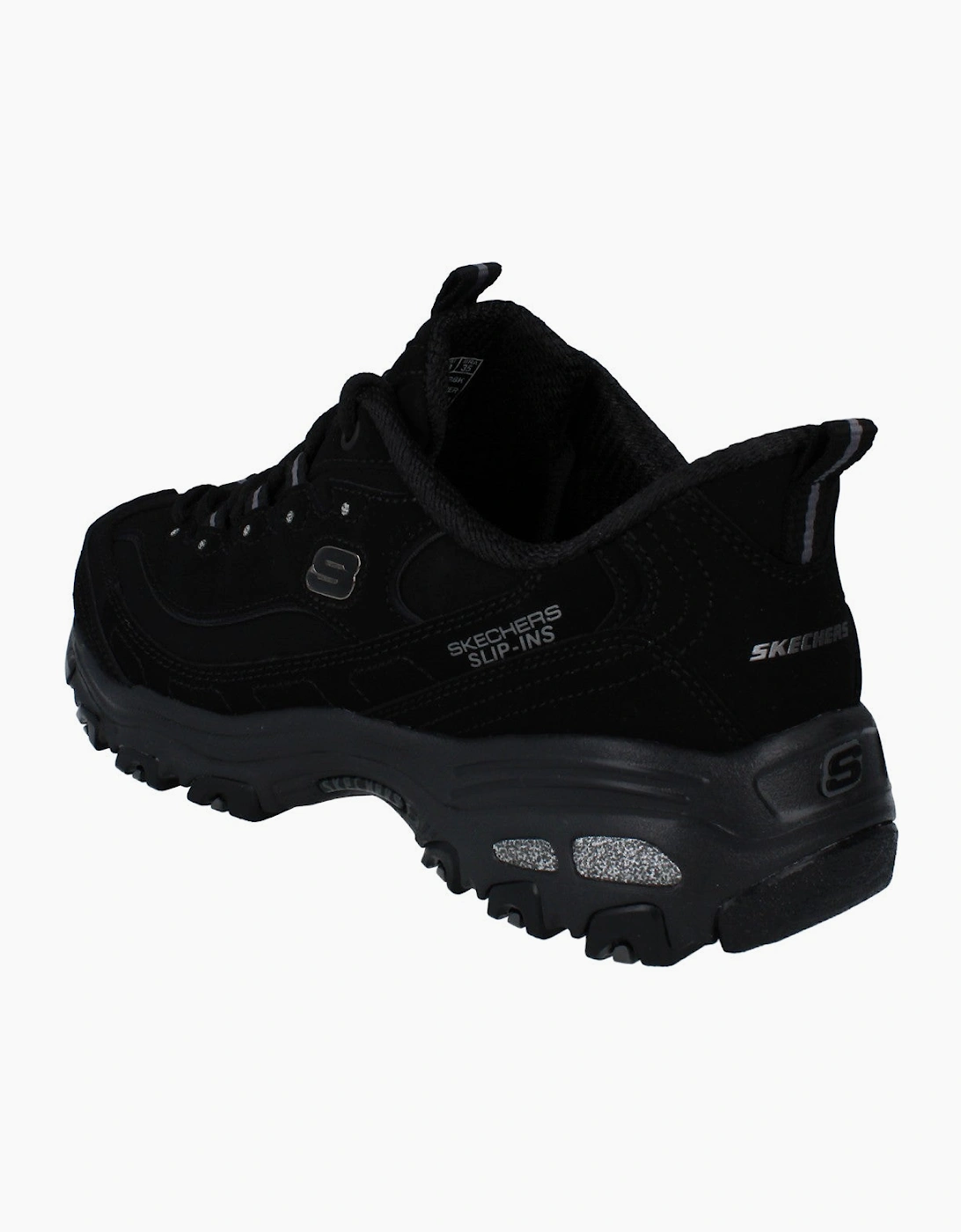 Skechers D'Lites Classic Remix Womens Trainers 150543 Shoes  BBK