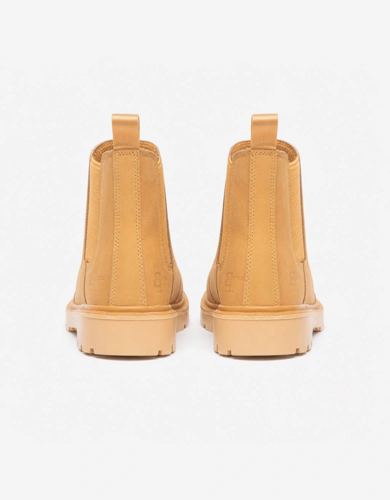 Grafters GRINDER Unisex Nubuck Dealer Safety Boots Honey
