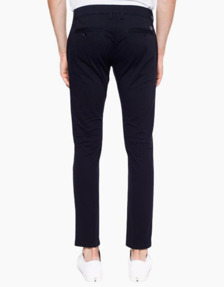 DIESEL CHI THOMMER 0CARP Mens Chino Trousers Cargo Slim Fit Casual Black Pants