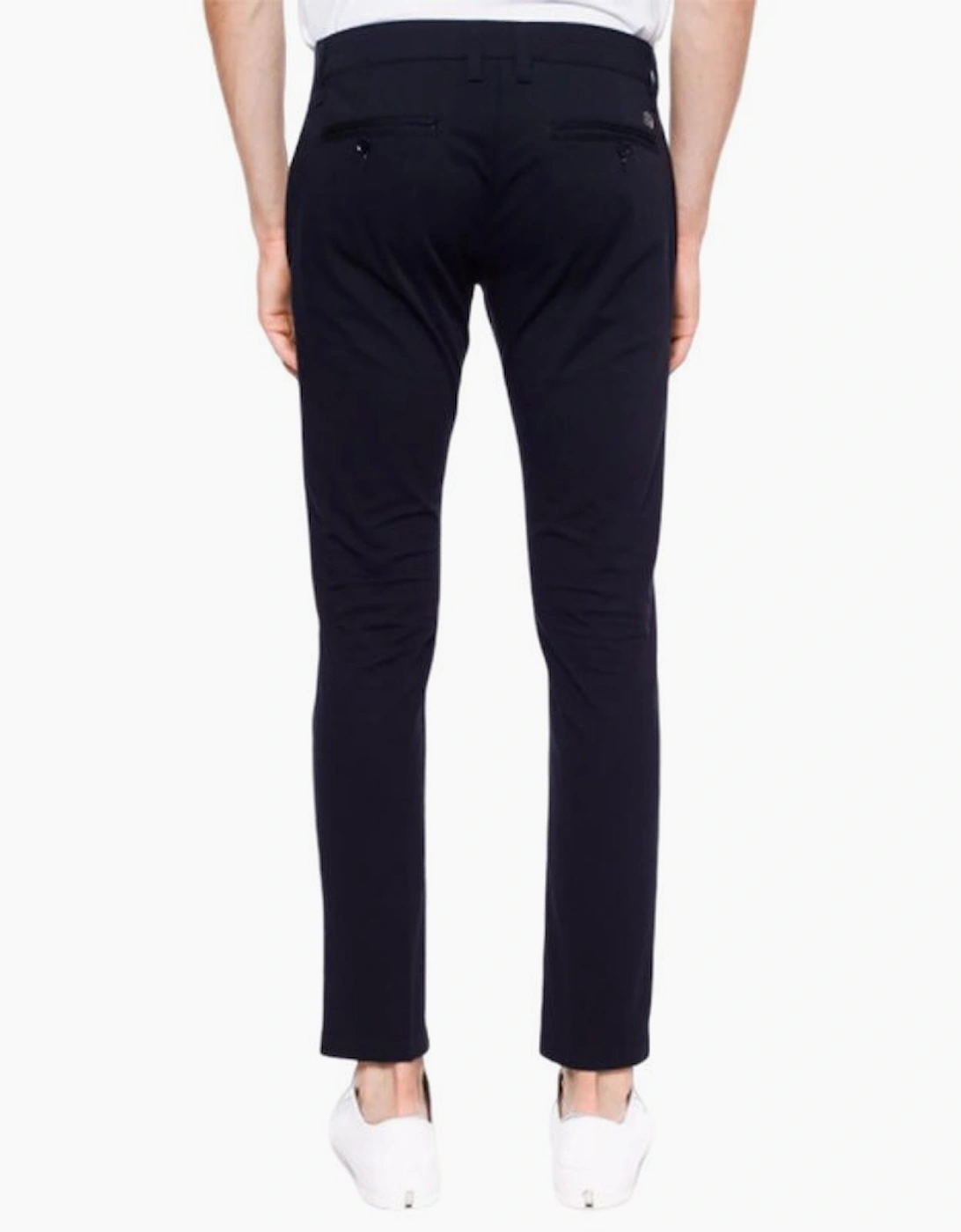 DIESEL CHI THOMMER 0CARP Mens Chino Trousers Cargo Slim Fit Casual Black Pants