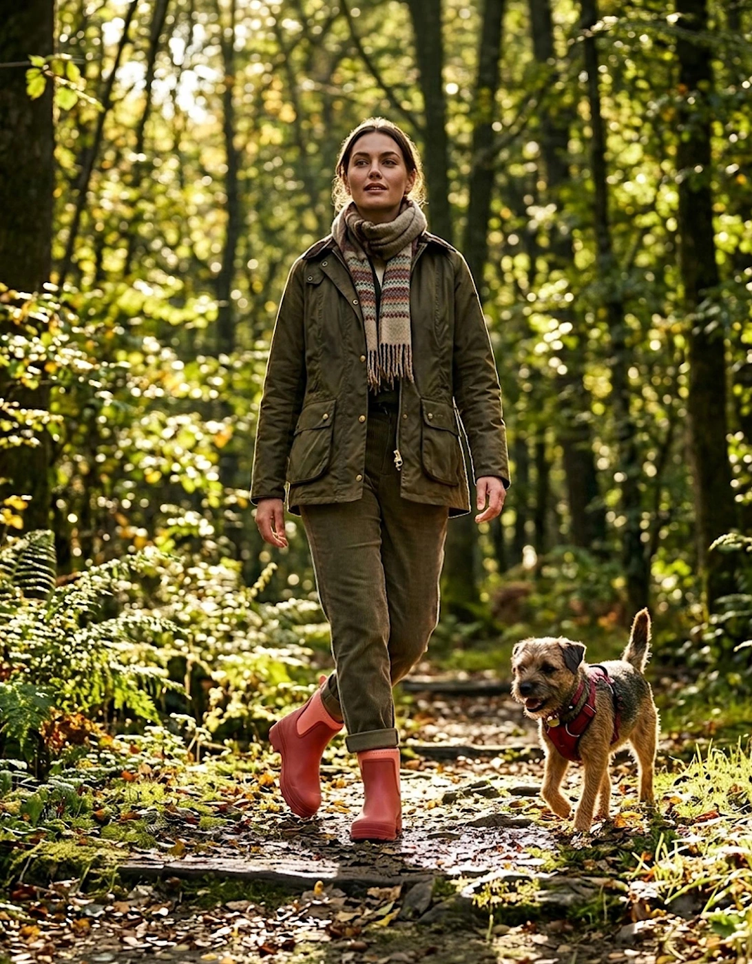 Mud Dogs BROOKE Womens Ankle Neoprene Wellies Pink