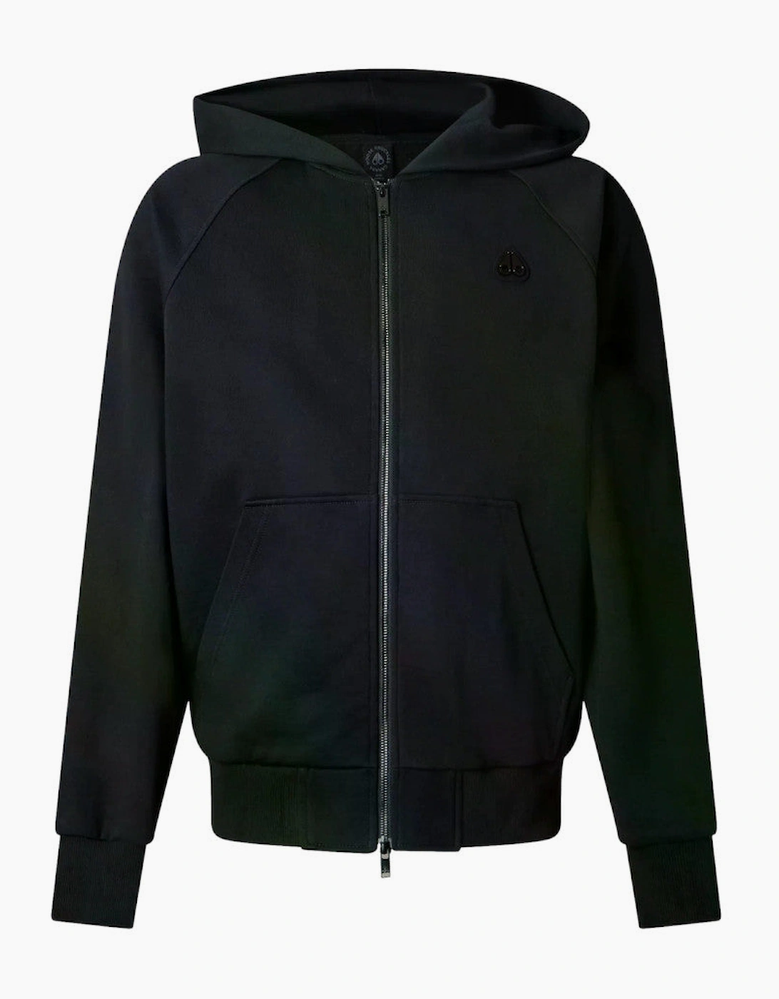 Moose Knuckles Yul Zip Up Hoody 292 Black