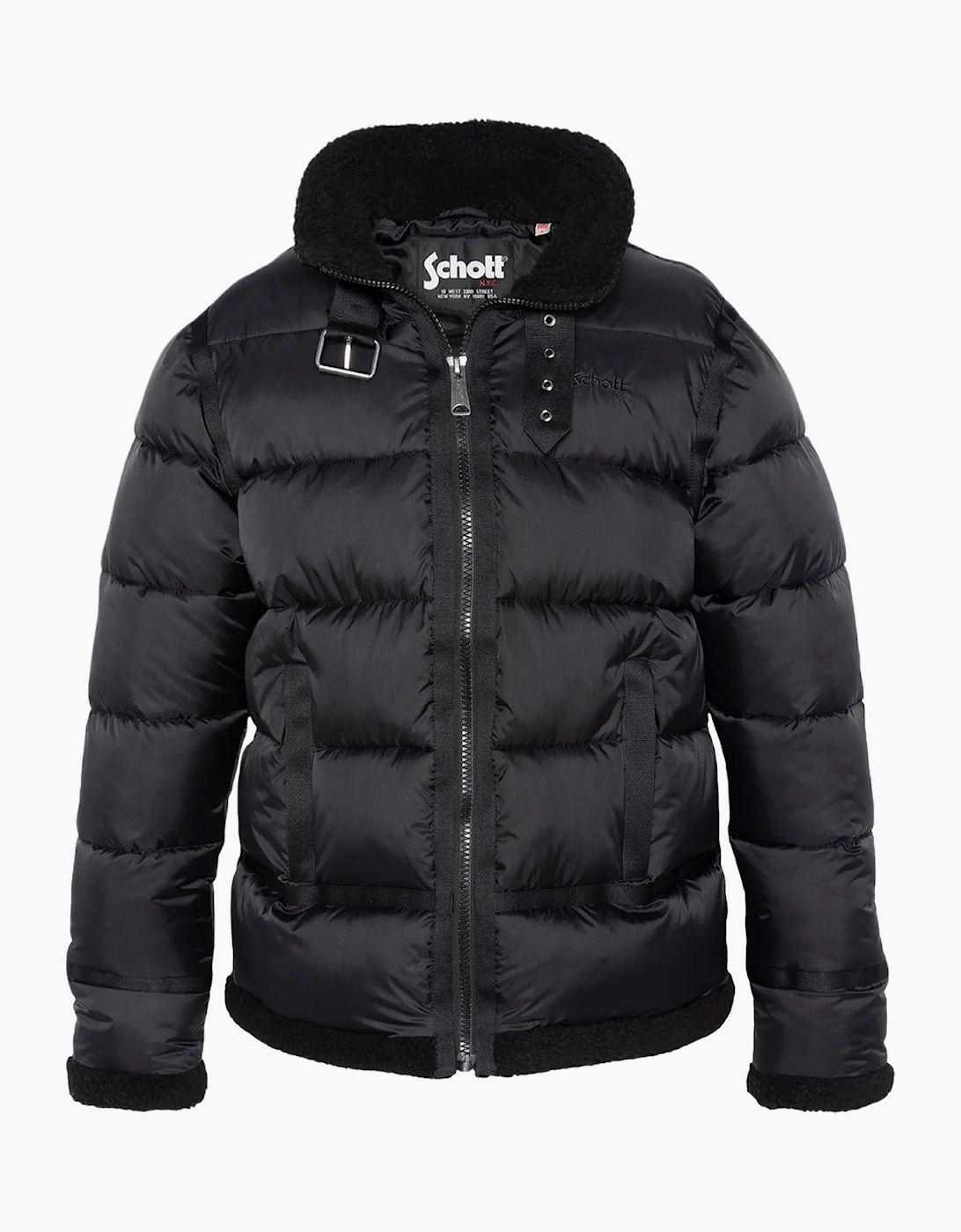 Schott IDAK Puffer Bomber Jacket