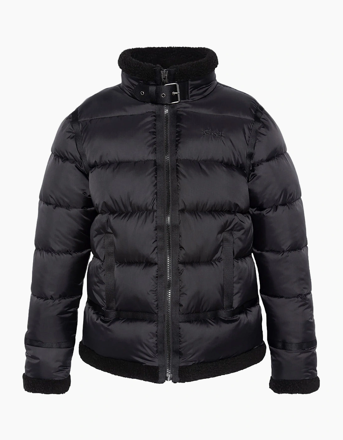 Schott IDAK Puffer Bomber Jacket