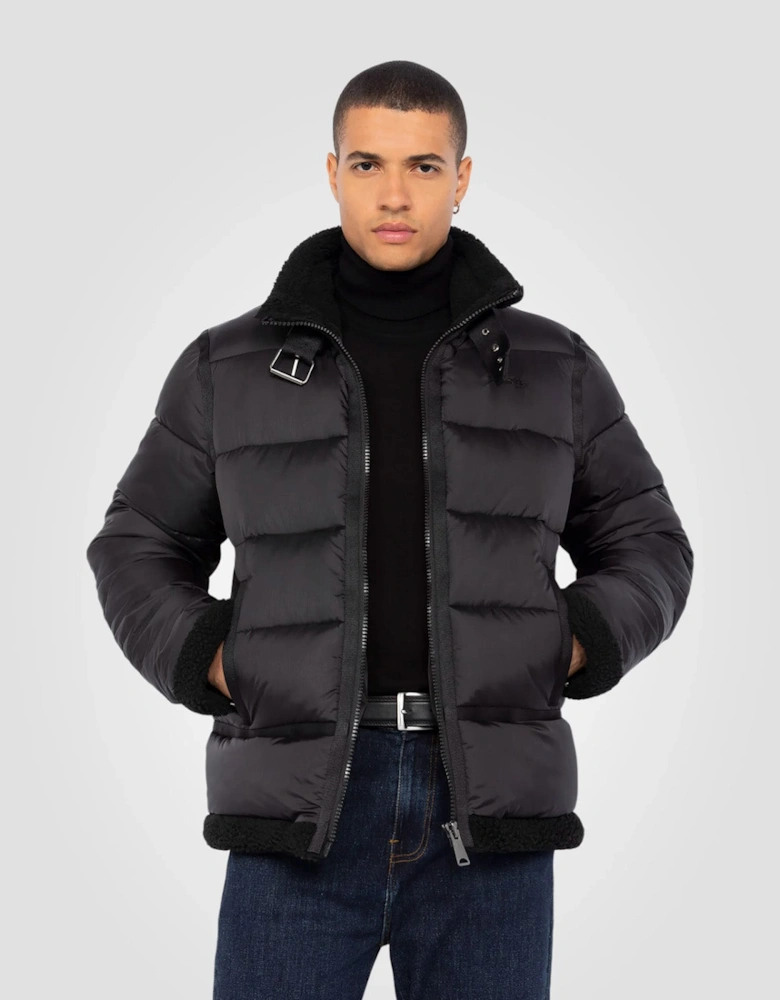 Schott IDAK Puffer Bomber Jacket