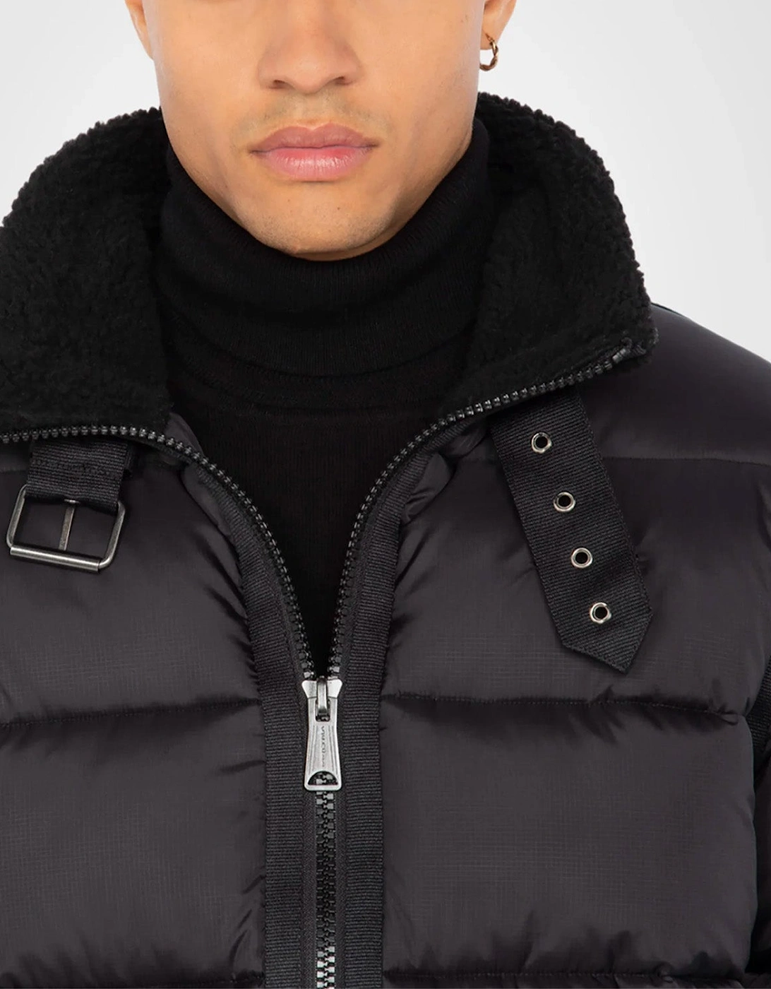 Schott IDAK Puffer Bomber Jacket