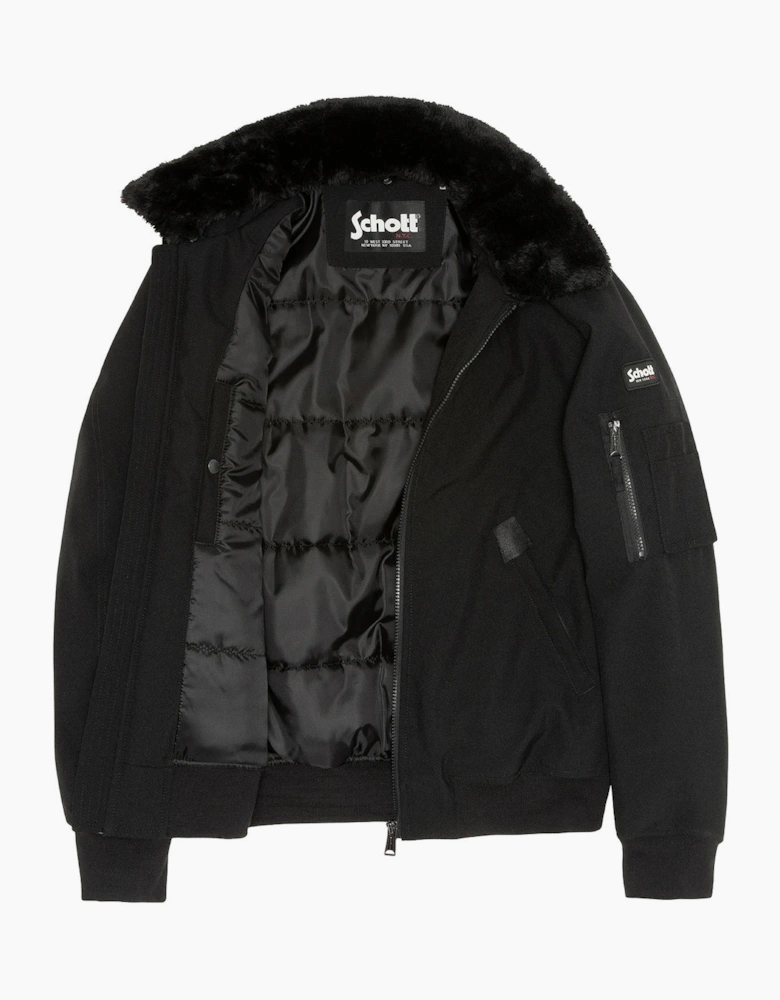 Schott Airlines Fur Collar Flight Jacket