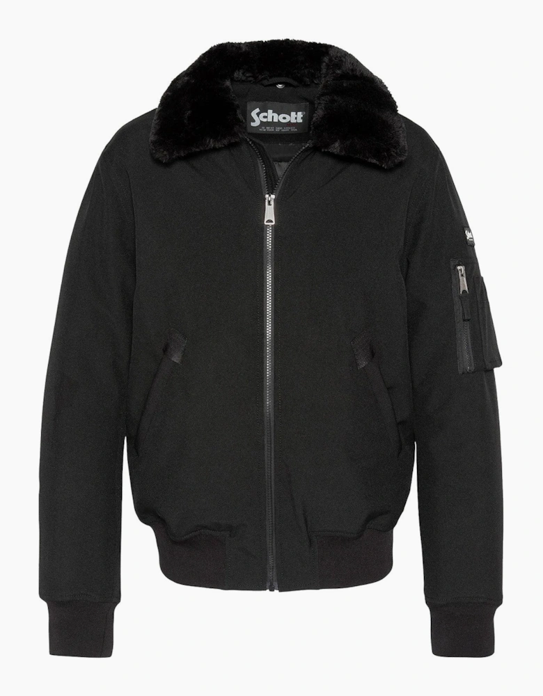 Schott Airlines Fur Collar Flight Jacket
