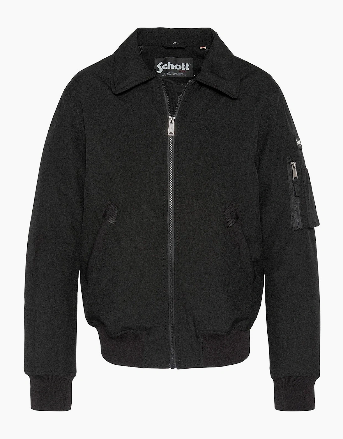 Schott Airlines Fur Collar Flight Jacket